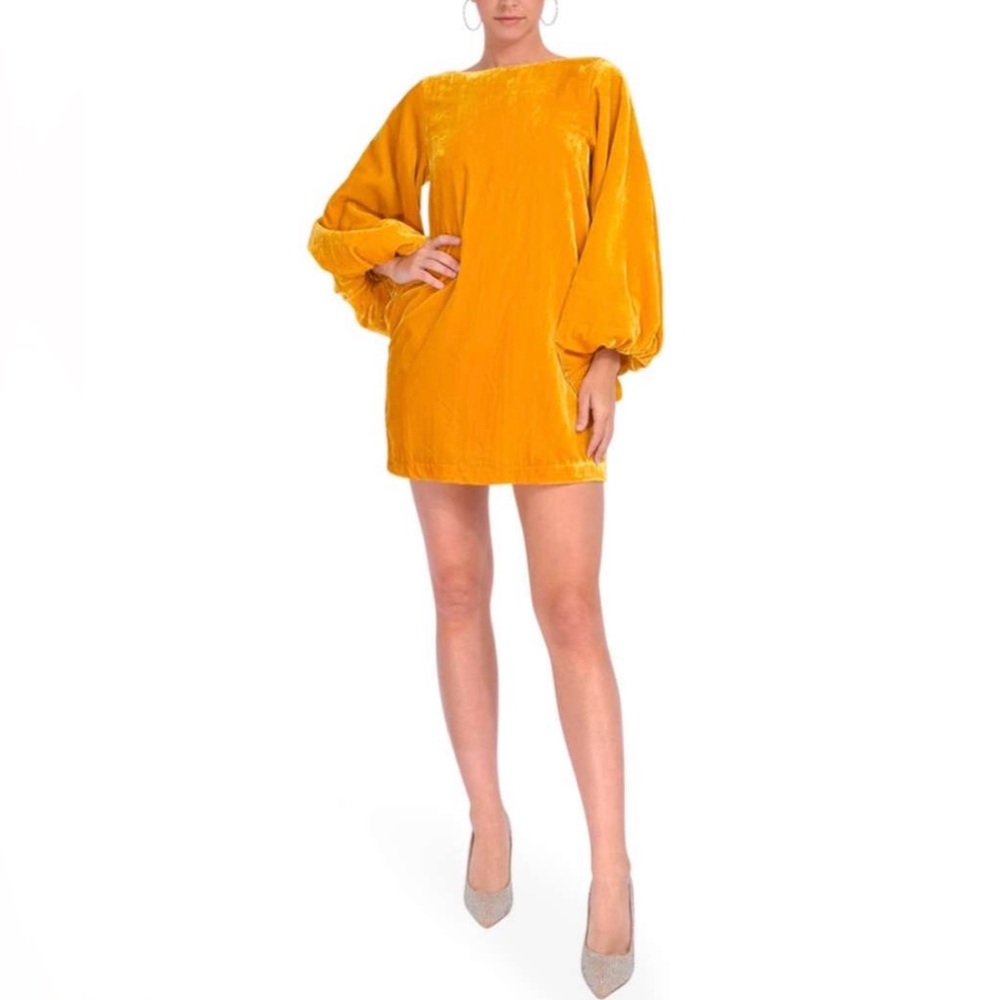 RHODE Benji Dress in Carmen Yellow | Sz: M | NWT